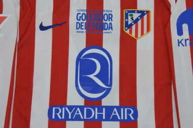 Atletico Madrid 2025/26 Home griezmann last match version Jersey