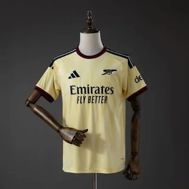 Camisa de jogo fora de casa do Arsenal 2026/27, tamanhos S-4XL