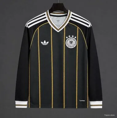 Camisola Alemanha Mundial 2026 third visitante manga comprida (S-4XL)