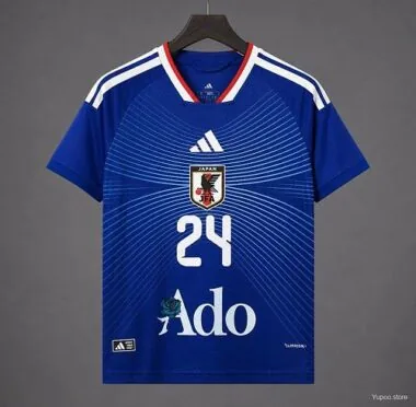 Japão - Camisola da Seleção Nacional para o Mundial de 2026 (#24 ADO) - Tamanhos S-4XL