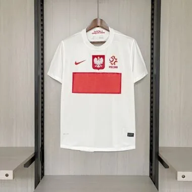 Camisa retro da seleção da Polónia de 2012 – tamanhos S a XXL