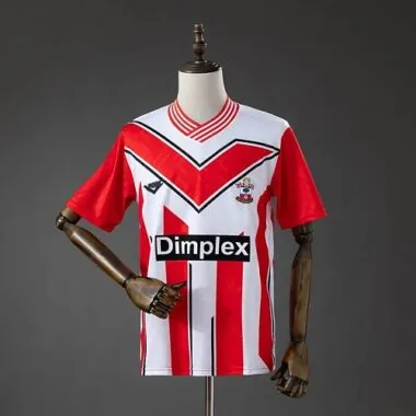 Camisola retro de 1993 do Southampton (jogo em casa) – tamanhos S a 2XL