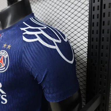Maillot bleu spécial joueur du PSG 2026/27 (tailles S à XXL, 2 étoiles)