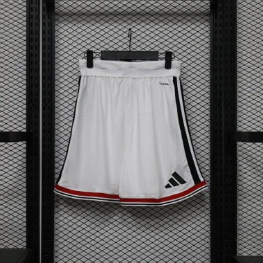 Manchester United 2026/27 Home White Player Version Shorts