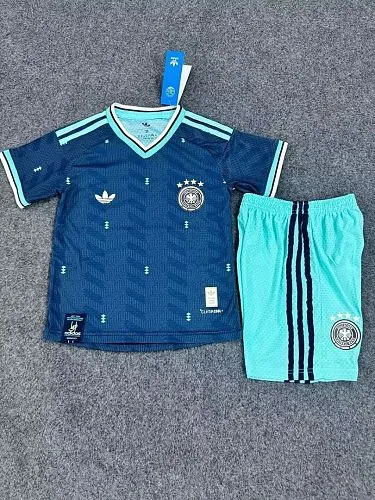 Camisa infantil da seleção alemã para o Mundial de 2026, versão fora de casa (tamanhos 16-28)