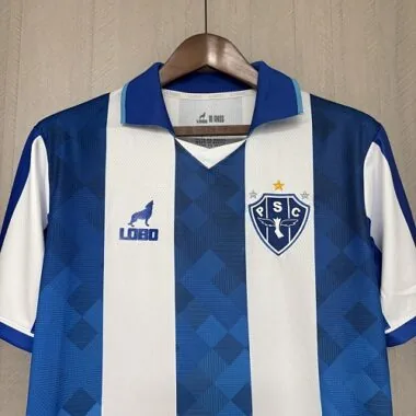 Camisa de jogo em casa do Men#039 Paysandu para a época 2026/27, tamanhos S-4XL