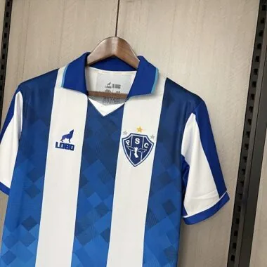Camisa de jogo em casa do Men#039 Paysandu para a época 2026/27, tamanhos S-4XL