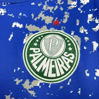 Men#039;s Palmeiras 2026/27 Blue Goalkeeper Spider Edition Jersey S-4XL