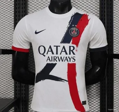 Camiseta de visitante del PSG «2 Star» 2025/26 con la inscripción «Campeones de Europa 2026»