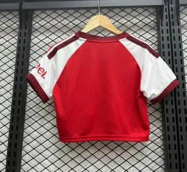 Womens Crop Top Arsenal 2026/27 Home Jersey (S-2XL)