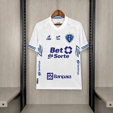 Men#039;s Paysandu Para 2026/27 Away Jersey with All Sponsors (S-4XL)