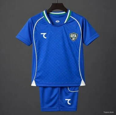 Camisola da seleção do Uzbequistão para o Mundial de 2026, tamanho infantil 16-28