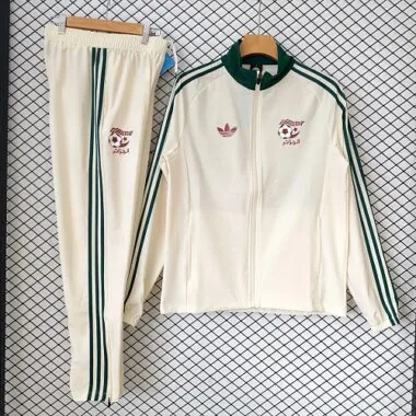 Fato com blusão corta-vento bege «Algeria 2026», tamanhos S-2XL
