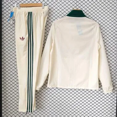 Ensemble coupe-vent beige « Algérie 2026 » (tailles S à 2XL)