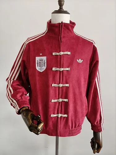 Casaco Tang Red Espanha 2026, tamanhos S-XXL