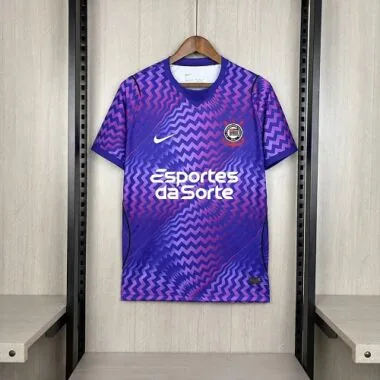 Corinthians 2026/27 Purple Goalkeeper Jersey All Sponsors (S-4XL)