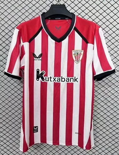 Camisa de futebol do Athletic Bilbao 2026/27 para homem (Men#039), para jogos em casa, tamanhos S-4XL