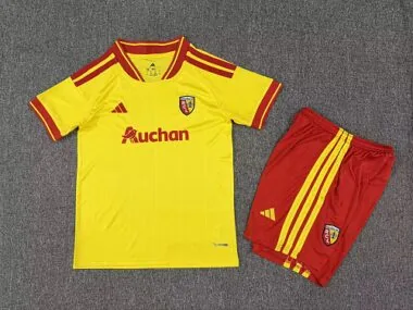 Camisa de futebol de casa da Kids Kit Lens 2026/27, tamanho 16-28