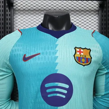 Barcelona 2026/27 Second Away Long Sleeve Player Version Jersey (S-2XL)