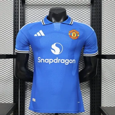 Camiseta especial azul del Manchester United 2026/27, versión para jugador, tallas S-XXL