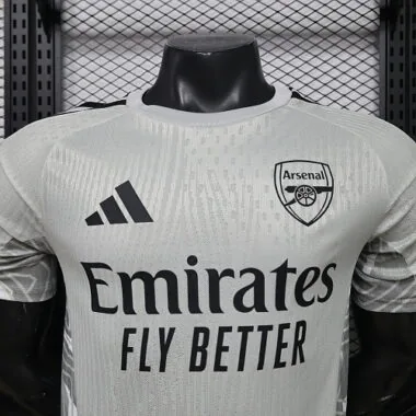 Arsenal 2026/27 Gray Goalkeeper Jersey Player Version (S-2XL)