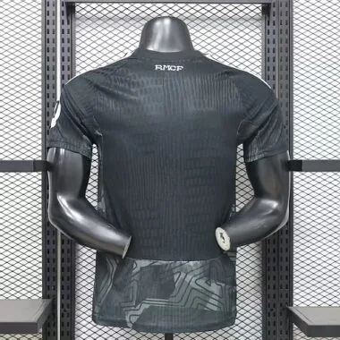 Mens Real Madrid 2026/27 Black Goalkeeper Player Version Jersey (S-2XL)