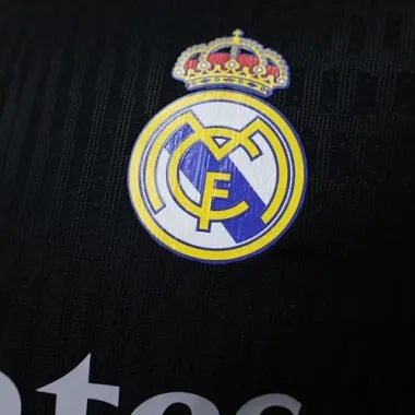 Mens Real Madrid 2026/27 Black Goalkeeper Player Version Jersey (S-2XL)