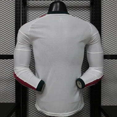 Mens Real Madrid 2026/27 Home Long Sleeve Player Version Jersey (S-2XL)