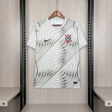 Men#039;s 2026/27 Corinthians Goalkeeper Gray Jersey S-4XL