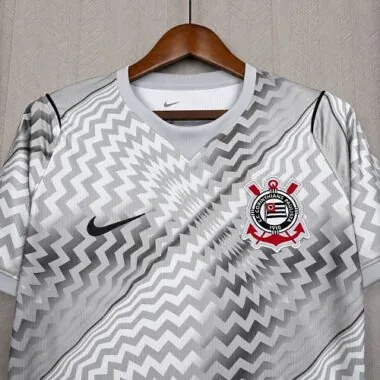 Men#039;s 2026/27 Corinthians Goalkeeper Gray Jersey S-4XL