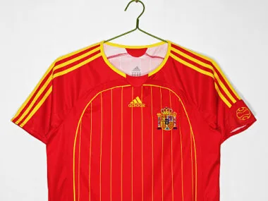 Retro Spain 2006 Home Soccer Jersey (S-2XL)