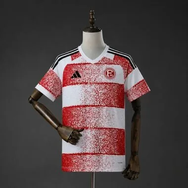 Camisa de jogo em casa do Fortuna Düsseldorf 2025/26, tamanhos S-4XL