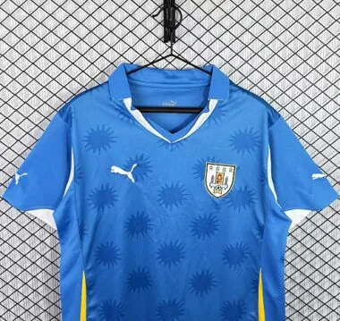 Retro Uruguay 2010 Home Soccer Jersey (S-2XL)