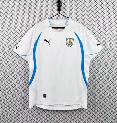 Retro Uruguay 2010 Away Soccer Jersey (S-2XL)
