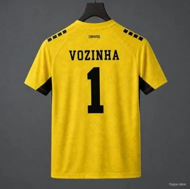 Cape Verde 2026 World Cup Yellow Goalkeeper Vozinha Jersey (S-4XL)