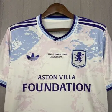 2026 Aston Villa Europa League Finals Jersey (S-4XL)
