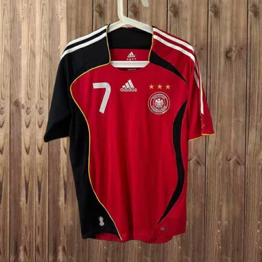 Retro 2006 Germany Away Soccer Jersey (S-2XL)