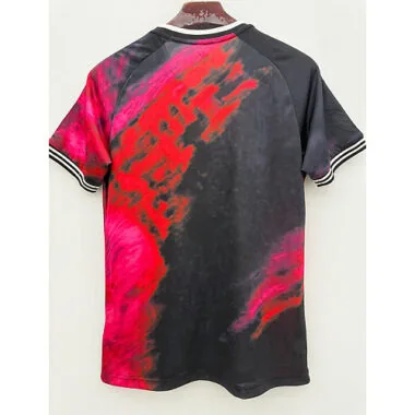 Camisola masculina do Manchester United 2026/27, edição casual em vermelho e preto (S-2XL)