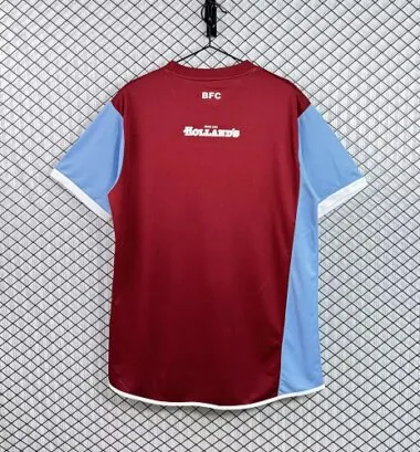 Retro Burnley 2008/09 Home Soccer Jersey (S-2XL)