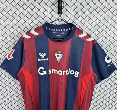 Men#039;s Eibar 2026/27 Home Soccer Jersey Size S-4XL