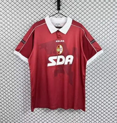 Retro Torino 1998/99 thuisvoetbalshirts, maten S-2XL