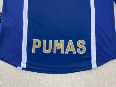 Retro Pumas 1999-00 Away Long Sleeve Soccer Jersey (S-2XL)