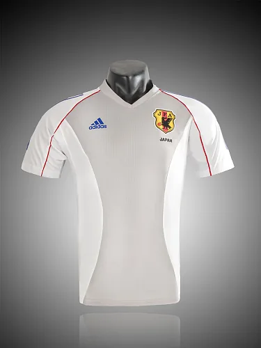 Camisolas de futebol «Retro Japan 2002» (jogo fora), tamanhos S-2XL