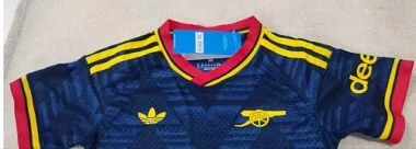 Kids Kit Arsenal 2026/27 Away Player Version Soccer Jersey (Size 16-28)