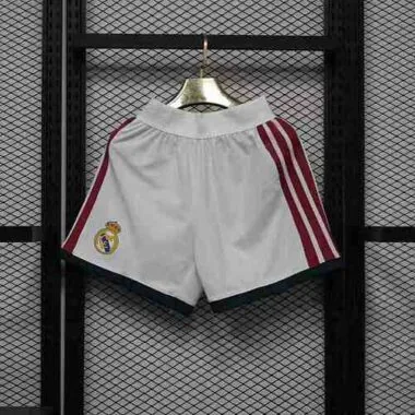 Real Madrid 2026/27 thuisshort voor spelers, maten S-2XL