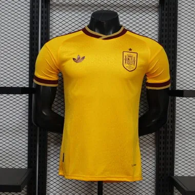 Camiseta de la selección española 2026, versión especial «Golden», para jugadores, tallas S-2XL