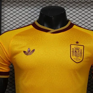 Spain 2026 Golden Special Player Version Jersey (S-2XL)