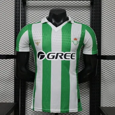 Camisa do Real Betis 2026/27 (versão de jogo em casa para jogadores), tamanhos S-2XL