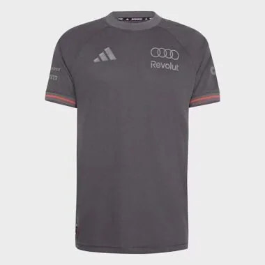 Camiseta de F1 Audi 2026 negra, tallas S-5XL