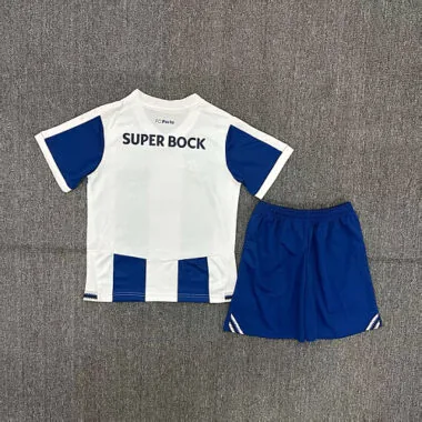 Kids Kit Porto 2026/27 Home Soccer Jersey Soccer Jersey (Size 16-28)